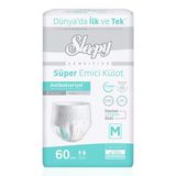 Sleepy Medium Beden 60 Adet Süper Emici Külot