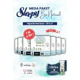Sleepy Mega Paket 7 Al 6 Öde 36'lı Uzun Bio Hijyenik Ped ve Rosıe Makyaj Pamuğu - 1
