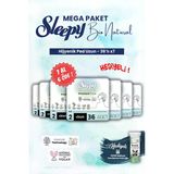 Sleepy Mega Paket 7 Al 6 Öde 36'Lı Uzun Bio Hijyenik Ped Ve Rosıe Makyaj Pamuğu