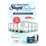 Sleepy Mega Paket 7 Al 6 Öde Bio Hijyenik Ped 46'lı Normal ve Rosıe Makyaj Pamuğu - 1