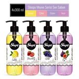 Sleepy Meyve Serisi Sıvı Sabun 4'lü Avantaj Paketi 4 × 300 ML