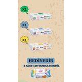 Sleepy Mop Beyaz Sabun Çamaşır Suyu Arap Sabunu Katkılı ve Yüzey Temizlik Havlusu 3 Paket 150 Yaprak