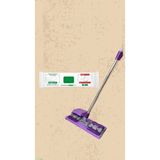 Sleepy Mop Easy Clean Mopa Uyumlu Yer Temizlik Havlusu 50 Yaprak Mandallı Mop Aparatı