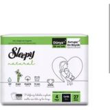 Sleepy Natural Bantlı Bebek Bezi No: 4 27'li 7-14 kg Kiloya Uygun Yumuşak Yapı - 4 Beden (7 - 14 kg)
