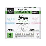 Sleepy Natural Bebek Bezi 4 No Maxi 100 Lü Ultra Paket