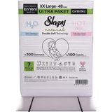Sleepy Natural Bebek Bezi Cırtlı Maxi Junior Xlarge Xxlarge Ultra Paket %100 Sızdırmazlık 100 Adet 78 Adet 62 Adet 48 Adet - 2XL