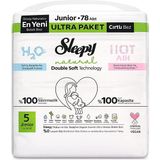 Sleepy Natural Bebek Bezi Cırtlı Maxi Junior Xlarge Xxlarge Ultra Paket %100 Sızdırmazlık 100 Adet 78 Adet 62 Adet 48 Adet - 5