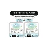 Sleepy Natural Bio Ultra Ped 20 Adet Uzun + 32 Adet Uzun Günlük Kadın Pedi