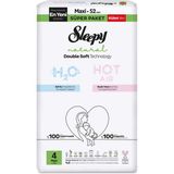 Sleepy Natural Double Soft Külot Bez 4 Numara Maxi 52'li Bebek Bezi - 4 Beden - 52 Adet
