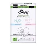 Sleepy Natural Double Soft No:4 Maxi 52 Adet Bebek Bezi