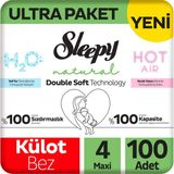 Sleepy Natural Double Soft No:4 Maxi Külot Bebek Bezi