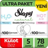 Sleepy Natural Double Soft No:5 Junior Külot Bebek Bezi