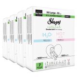Sleepy Natural Double Soft No:7 XXLarge 128 Adet Bebek Bezi