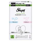 Sleepy Natural Double Soft Ultra Bebek Bezi Xxl 48 Adet Hassas Ciltler İçin