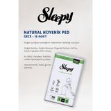 Sleepy Natural Hijyenik Ped Gece 18 Li 17 Al 15 Öde Gece 18 Adet ve Saç Fırçası