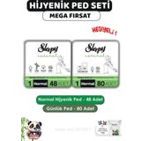 Sleepy Natural Hijyenik Ped Normal 48 Adet Günlük Normal 80 Adet ve ROSIE