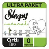 Sleepy Natural No:0 Prematüre 44 Adet Bebek Bezi