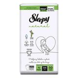 Sleepy Natural No:1 Yenidoğan 50 Adet Bebek Bezi