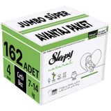 Sleepy Natural No:4 Maxi 162 Adet Bebek Bezi