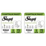 Sleepy Natural No:5 Junior 144 Adet Bebek Bezi