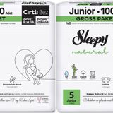 Sleepy Natural No:5 Junior 156 Adet Bebek Bezi