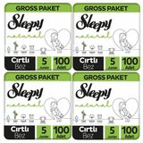 Sleepy Natural No:5 Junior 400 Adet Bebek Bezi