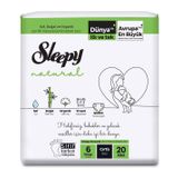 Sleepy Natural No:6 XLarge 20 Adet Bebek Bezi