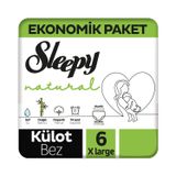 Sleepy Natural No:6 XLarge 300 Adet Külot Bebek Bezi
