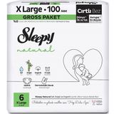 Sleepy Natural No:6 XLarge 62 Adet Bebek Bezi