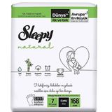 Sleepy Natural No:7 XXLarge 168 Adet Bebek Bezi