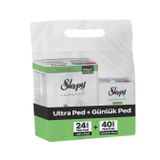 Sleepy Natural Ped Eko Normal 24 Lu + Gunluk Uzun 40 Li
