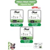 Sleepy Natural Ultra Hassas Hijyenik Ped 124 Adet Ped Mega Fırsat Paketi ve ROSIE