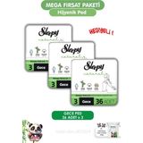 Sleepy Natural Ultra Hassas Hijyenik Ped Gece 108 Adet Ped ve ROSIE