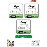 Sleepy Natural Ultra Hassas Hijyenik Ped Mega Fırsat Paketi Gece 108 Adet ve ROSIE