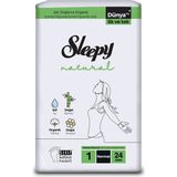 Sleepy Natural Ultra Hassas Hijyenik Ped Normal 24 Lu X 4 Paket