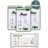 Sleepy Natural Ultra Hassas Hijyenik Ped Normal 72 Adet, Natural 60'lı Islak Mendil ve Rosıe - 1
