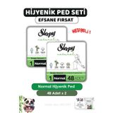 Sleepy Natural Ultra Hassas Hijyenik Ped Normal 96 Adet Ped ve ROSIE