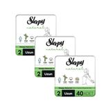 Sleepy Natural Ultra Hassas Hijyenik Ped Uzun 120 Adet Gün Boyu Konforlu Sızıntı Önleyici