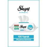 Sleepy Ocean Yüzey Temizlik Havlusu&Mendili Okyanus Esintisi 100 Yaprak