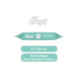 Sleepy Perine Bölgesi Vücut Temizleme Havlusu 50 Yaprak