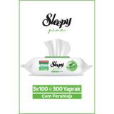 Sleepy Pine Yüzey Temizlik Havlusu&Mendili Çam Ferahlığı 3x100 (300 Yaprak)