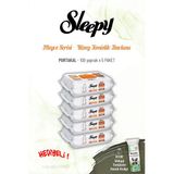 Sleepy Portakal Yüzey Temizlik Havlusu 100 Yaprak X 5 Paket Ve Rosıe