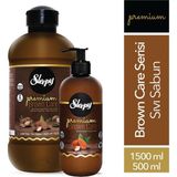 Sleepy Premium Brown Care Serisi Sıvı Sabun 1500 ml + 500 ml - [d]