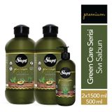 Sleepy Premium Green Care Serisi Sıvı Sabun 500 ML + 2x1500 ML
