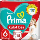 Sleepy Prima Külot Bez 6 Beden 15+ kg 15 Adet - bebek bezi - Standart