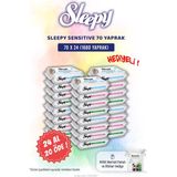 Sleepy Sensitive 36 Al 32 Öde 70'li Bebek Islak Mendili ve Rosie Pamuk Hediye - 1