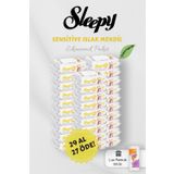 Sleepy Sensitive 90' lı Islak Mendil 29 AL 27 Öde Hediyeli
