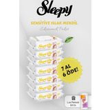 Sleepy Sensitive 90' lı Islak Mendil 7 AL 6 Öde Hediyeli