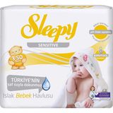 Sleepy Sensitive Bebek Islak Mendil 3X50 Adet (5 Adet)