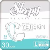 Sleepy Sensitive Belbantlı Yetişkin Hasta Bezi Large 30 Adet 1X30 Paket L